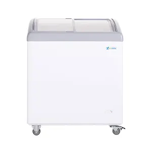 Curve Glass Freezer / Freezer Kaca Lengkung STARCOOL DF-182 (180 Liter) Refcon Polar Nusaindo