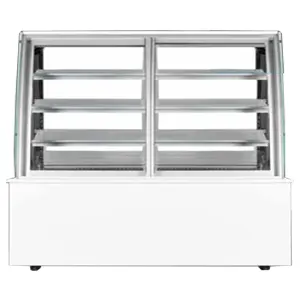 Open Front Sliding Curve Cake Showcase STARCOOL KT-740AF