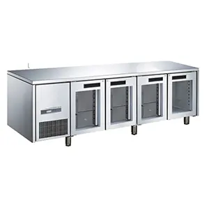 Glass Door Under Counter Chiller GEA M-RW6T4DDDD (Pintu Kaca, 4 Pintu 590 Liter)