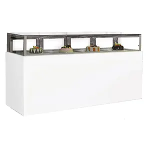 Rectangular Cake Showcase White Granite Panel GEA MM860V