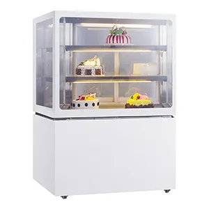 White Marble Panel Cake Showcase GEA MM730V