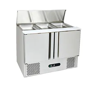 Under Counter Chiller for Salad & Pizza GEA SC-03-2D (310 Liter, 3 Tray, 2 Pintu)