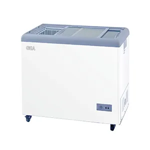Flat Glass Freezer / Freezer Kaca Datar GEA SD-186 (186 Liter)