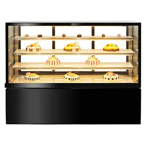 Black Marble Panel Cake Showcase GEA SR760V