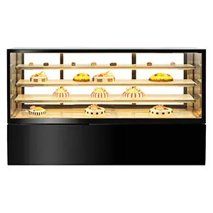 Black Marble Panel Cake Showcase GEA SR780V