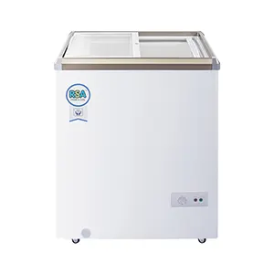 Flat Glass Freezer / Freezer Kaca Datar RSA XS-110