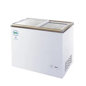 Flat Glass Freezer / Freezer Kaca Datar RSA XS-200