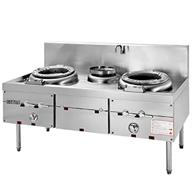 Kompor Wok 2 Tungku GETRA CS-1995DX​
