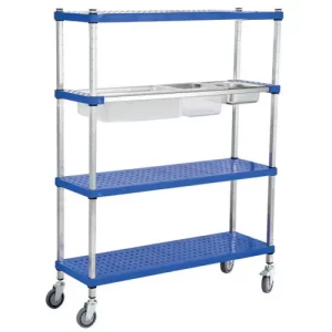 Stainless Steel GN Rack Trolley GETRA GNT-1211