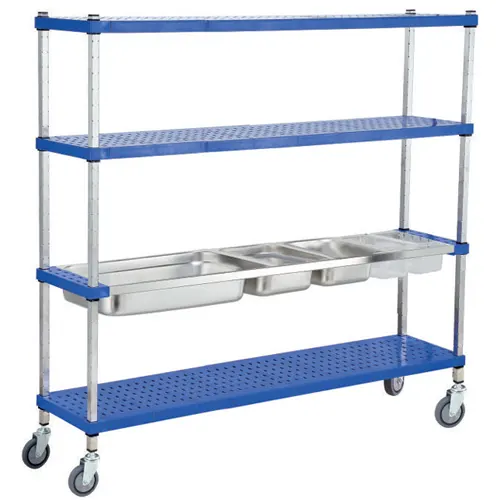 Stainless Steel GN Rack Trolley GETRA GNT-1566