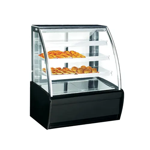 Curve Glass Food Display Warmer GETRA H940