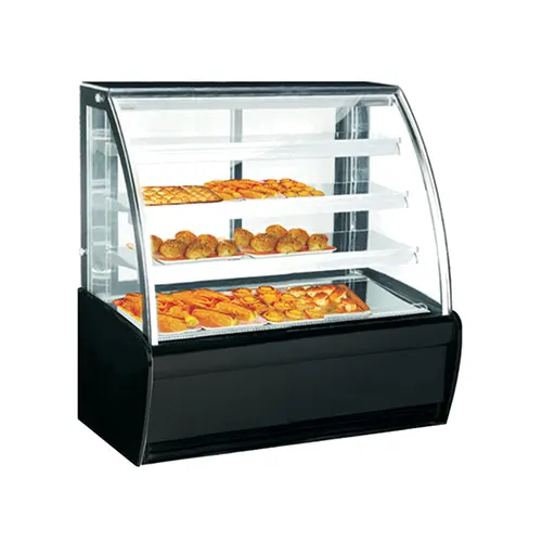 Curve Glass Food Display Warmer GETRA H950
