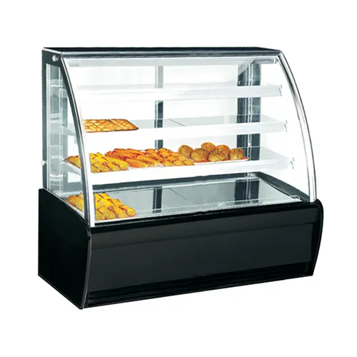 Curve Glass Food Display Warmer GETRA H960