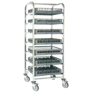 Stainless Steel Gastronom / Bakery Trolley GETRA RTDB01