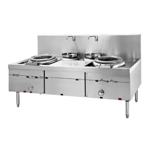 Kompor Wok 2 Tungku GETRA CS-2111DX​