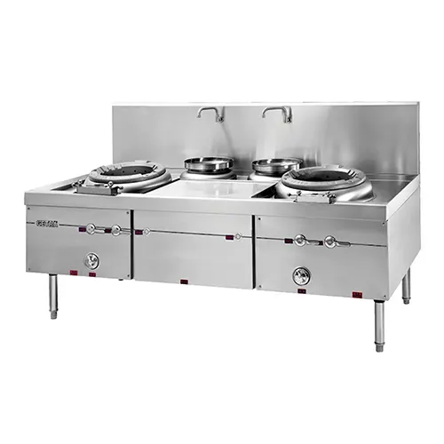 Kompor Wok 2 Tungku GETRA CS-2111DX​