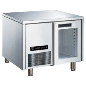 Glass Door Under Counter Chiller GEA M-RW6T1D (Pintu Kaca, 1 Pintu 123 Liter)