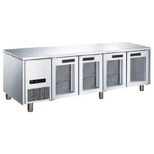 Glass Door Under Counter Chiller GEA M-RW6T4DDDD (Pintu Kaca, 4 Pintu 590 Liter)