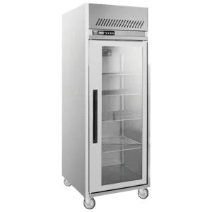Glass Door Stainless Steel Upright Chiller GEA M-RW8U1G (550 Liter)