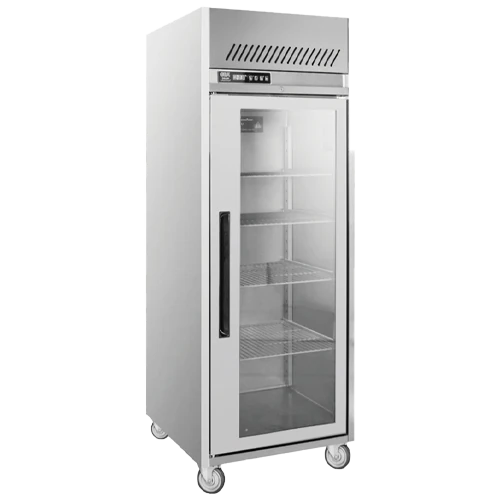 Glass Door Stainless Steel Upright Chiller GEA M-RW8U1G (550 Liter)