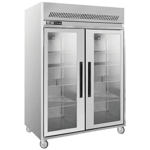 Glass Door Stainless Steel Upright Chiller GEA M-RW8U2GG (1170 Liter)