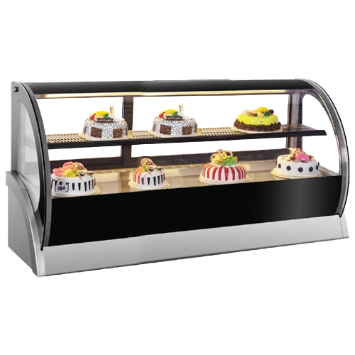 Counter Top Curve Cake Showcase​ GEA NS 550 A Refcon Polar Nusaindo