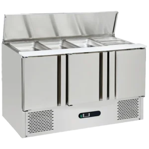 Under Counter Chiller for Salad & Pizza GEA SC-03-2D (310 Liter, 3 Tray, 2 Pintu)