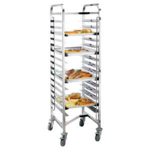 Stainless Steel Gastronom / Bakery Trolley GETRA BPT-15