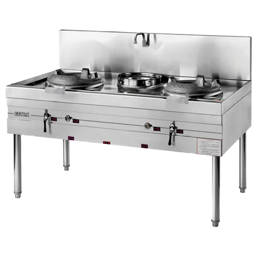 Kompor Wok 2 Tungku GETRA CS-1480DX​