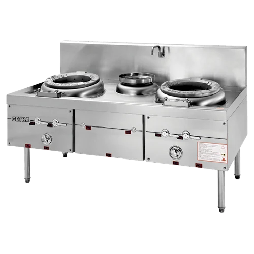 Kompor Wok 2 Tungku GETRA CS-1995DX​
