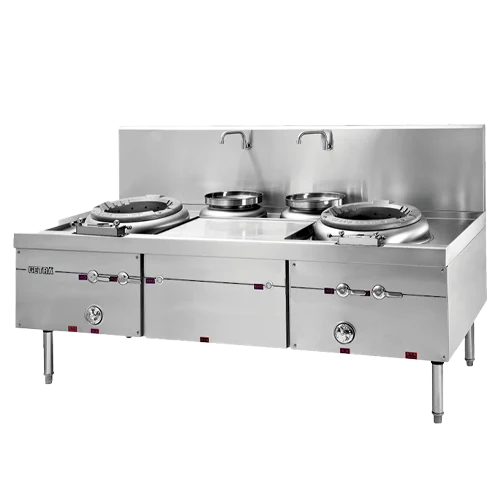 Kompor Wok 2 Tungku GETRA CS-2111DX​