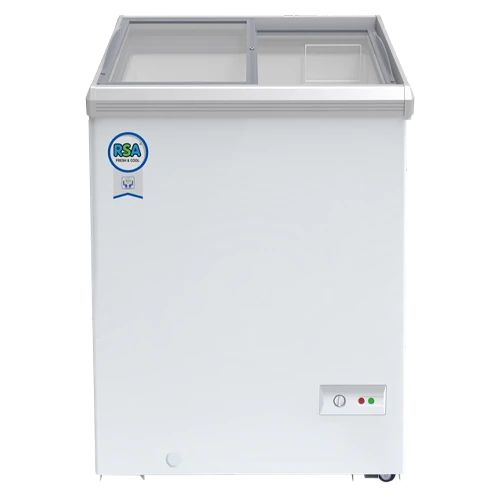 Flat Glass Freezer / Freezer Kaca Datar RSA XS-110