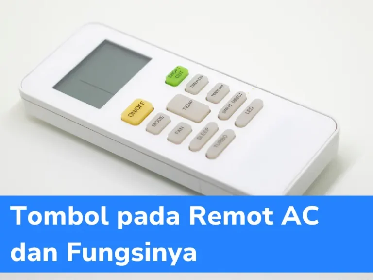 Tombol Pada Remot Ac Dan Fungsinya